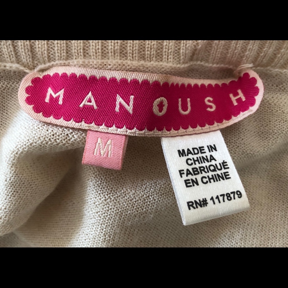 EUC Manoush Wool and Silk Dress Size M - Picture 4 of 6